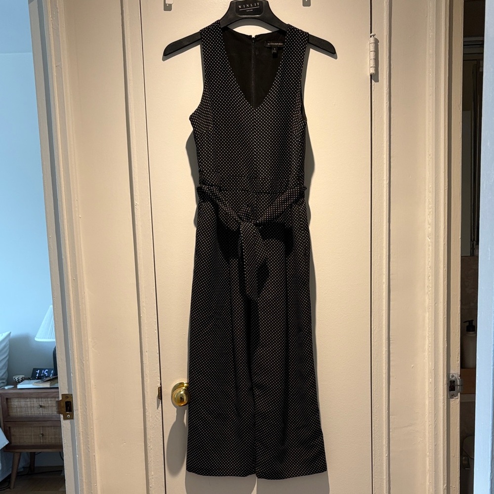 Banana Republic Black and White Junpsuit